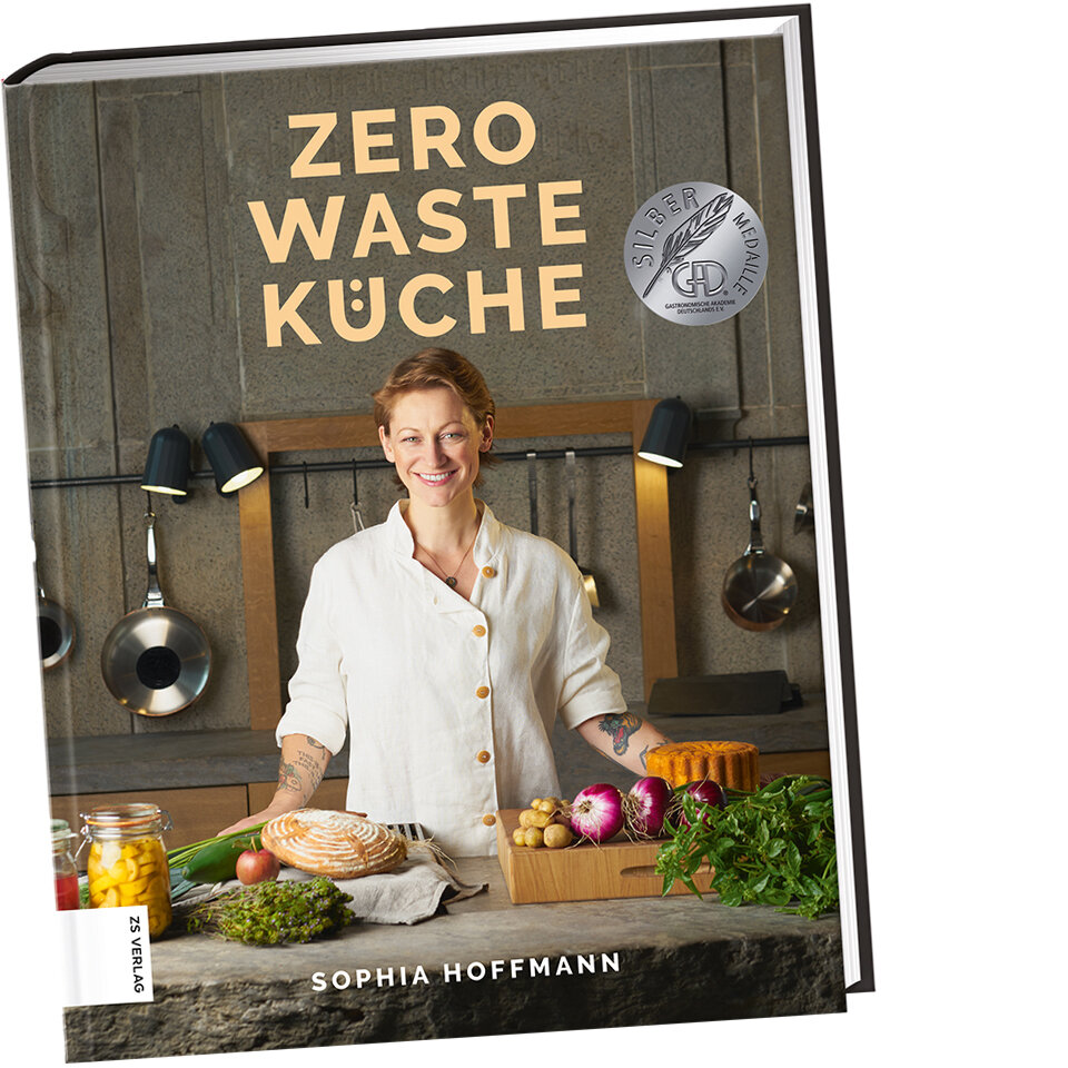 Buchcover „Zero Waste Küche“ von Sophie Hoffmann